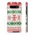 Icelandic Watercolor inspired by Christmas Sweaters - Impact Resistant Phone Case Samsung Galaxy S10 Plus Matte